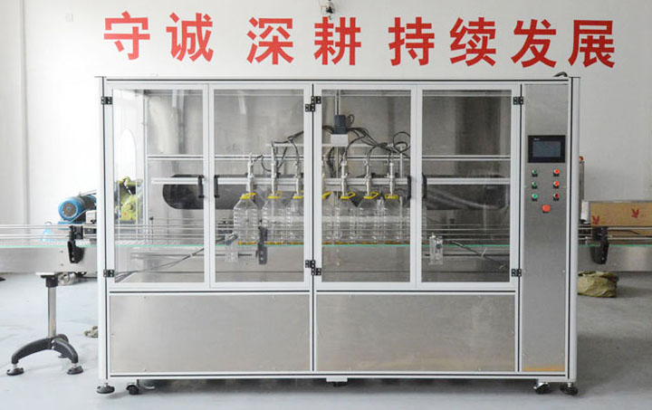 客戶收割機，20L食用油灌裝機一言不合就虐狗